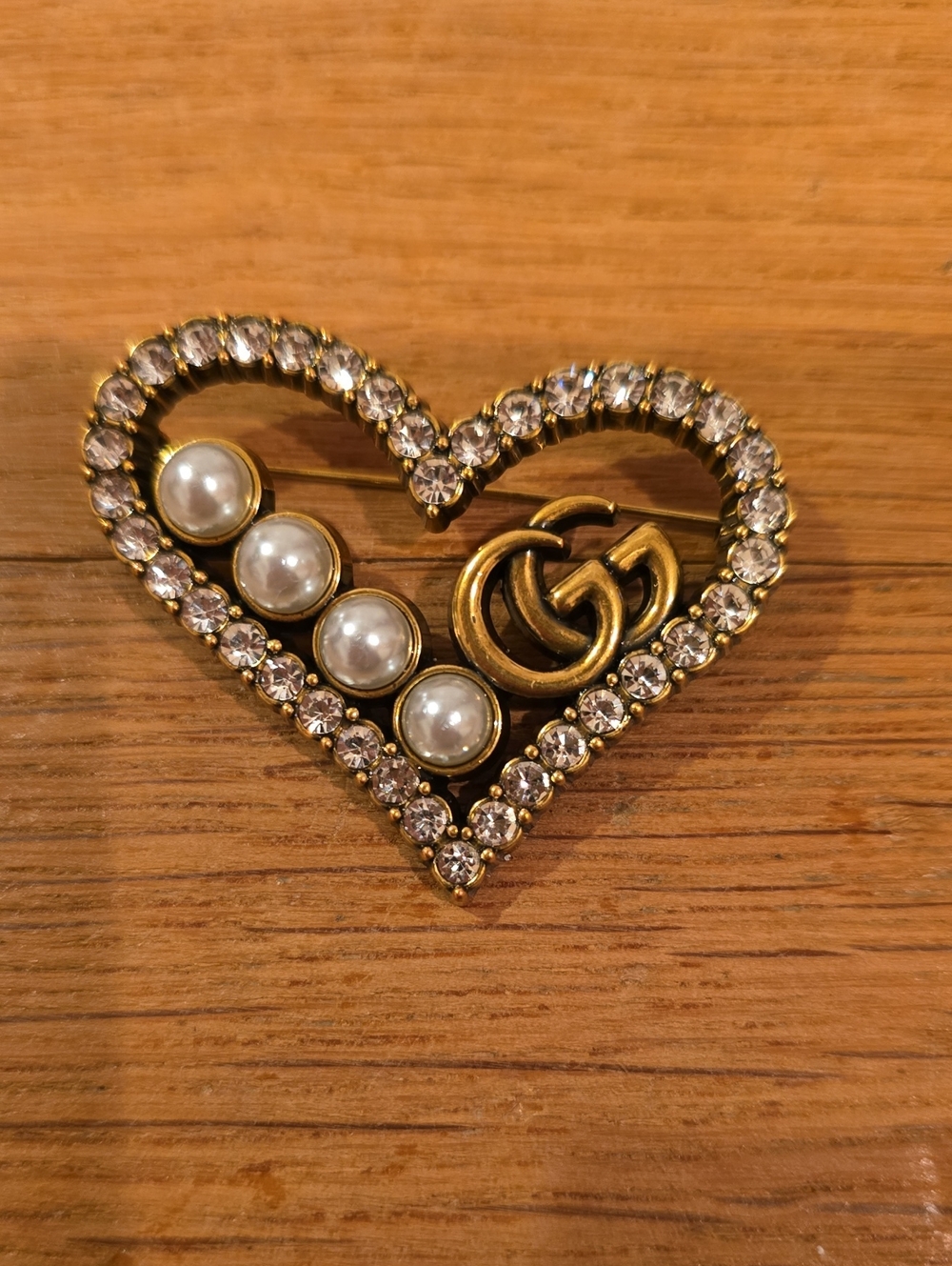 GG Monogram Brooch - Picture 2 of 5